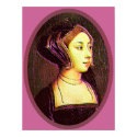 Anne Boleyn - Woman Print by Jaenne Anne Boleyn - Woman Print