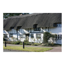 Anne Boleyn's cottages at Wendover, UK posters
