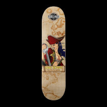 Anne Bonny: The Pirate Queen skateboards