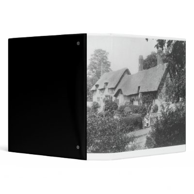 Anne Hathaway's cottage 3 Ring Binder by bridgemanart