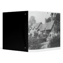 Anne Hathaway's cottage 3 Ring Binder