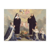 Anne of Austria  and her Children Postcards