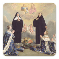 Anne of Austria  and her Children Sticker