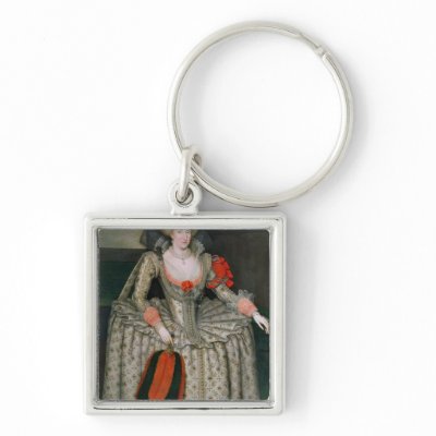 Anne of Denmark, c.1605-10 Key Chain by bridgemanart