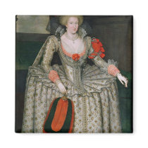 Anne of Denmark, c.1605-10 Fridge Magnet