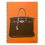 ANNECHOVIE FRENCH BAG NOTEBOOK BROWN/ORANGE