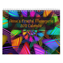 Anne's Fractal Menagerie 2011 Calendar