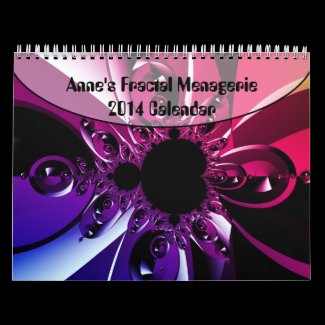 Anne's Fractal Menagerie 2014 Calendar