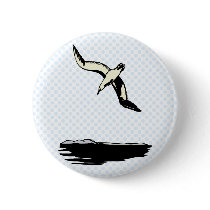 Annie Albatross Pinback Button