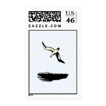 Annie Albatross Postage Stamp