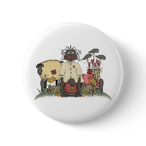 Annie Doll Sheep & Crows buttons