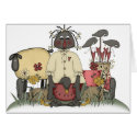 Annie Doll Sheep & Crows cards
