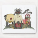 Annie Doll Sheep & Crows mousepads