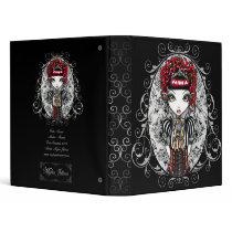 "Annie" Gothic Victorian Couture Fairy Binder
