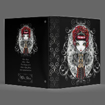 "Annie" Gothic Victorian Couture Fairy Binder