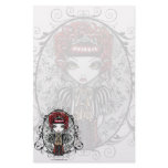 "Annie" Gothic Victorian Couture Fairy Stationery