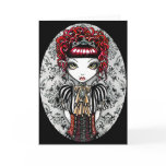 Annie Gothic Victorian Fae Card