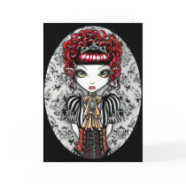 Annie Gothic Victorian Fae Card