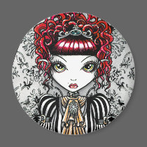 Annie Gothic Victorian Fae Magnet