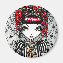 Annie Gothic Victorian Fae Magnet