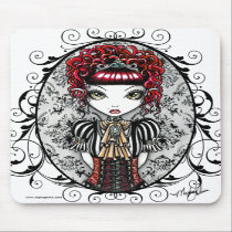 Annie Gothic Victorian Fae Mousepad