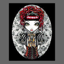 Annie Gothic Victorian Fae Poster posters