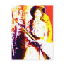 Annie Oakley Oil Grunge PostCard