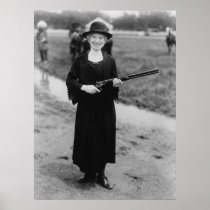 Annie Oakley Portrait Print