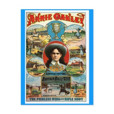 Annie Oakley - Postcard by TheAttic