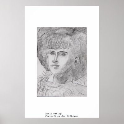 Annie Oakley Print by daysrays