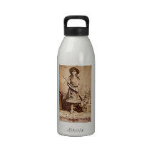 Annie Oakley Sepia Reusable Water Bottle