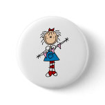 Annie With Hearts Button