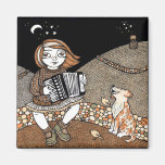 Annies Accordian Magnet magnets
