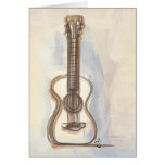 Annie's Guitar Greeting Card
