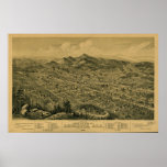 Anniston Alabama 1888 Panoramic Map Posters