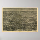 Anniston Alabama 1903 Panoramic Map Poster