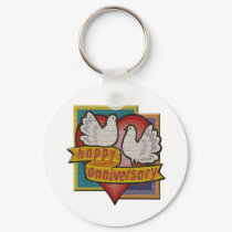 ANNIVERSARY BIRDS T keychains