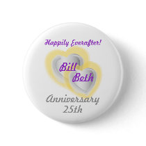 Anniversary Button-Customize - Customized