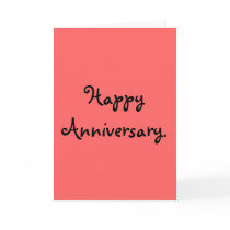Anniversary cards