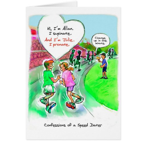 Buy dating anniversary gifts - Anniversary Card for Runner - Speed Dating