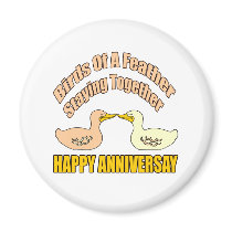 anniversary ducks t magnets
