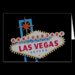 ANNIVERSARY In Fabulous Las Vegas Card cards