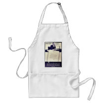 Anniversary Message aprons