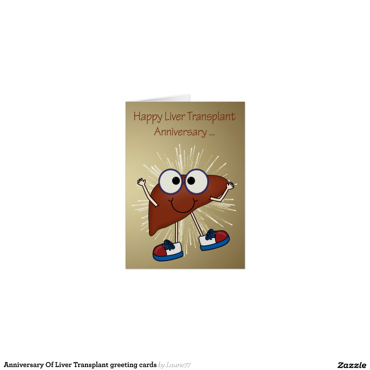 Anniversary Of Liver Transplant greeting cards Cards Zazzle