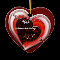 Anniversary ornament ornaments