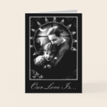 Anniversary Our Love Is Forever Vintage Card cards