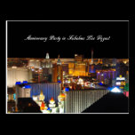 Anniversary Party in Fabulous Las Vegas Postcard postcards