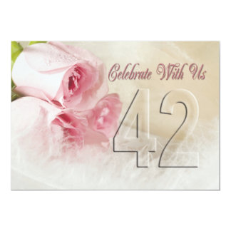 42nd Anniversary Cards | Zazzle