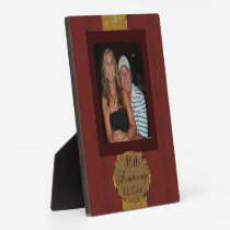 Anniversary photo Plaque