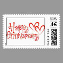Anniversary Postage